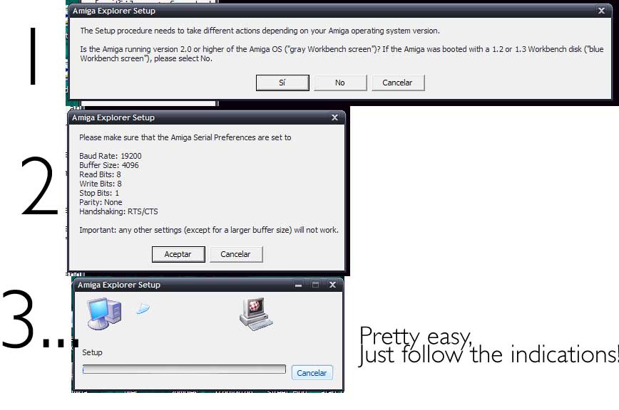 amiga explorer setup amiga explorer setup